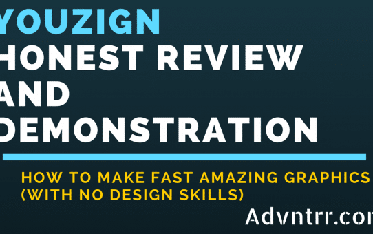 Honest Youzign Review and Demonstration - How to make fast amazing graphics with no design skills